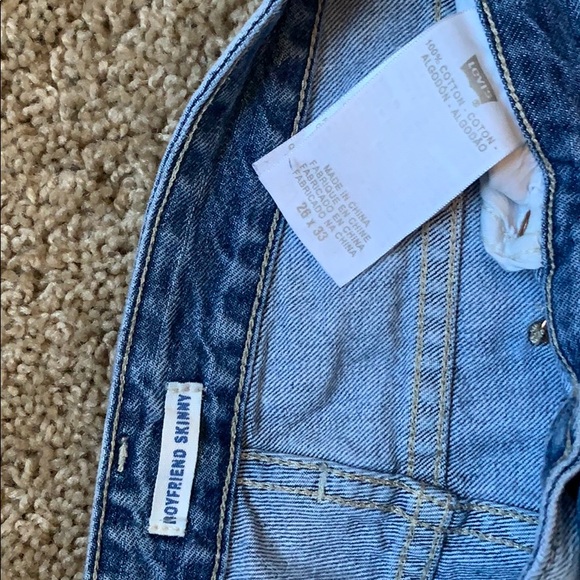 Original Levi Strauss Boyfriend Skinny Jeans - Picture 2 of 5